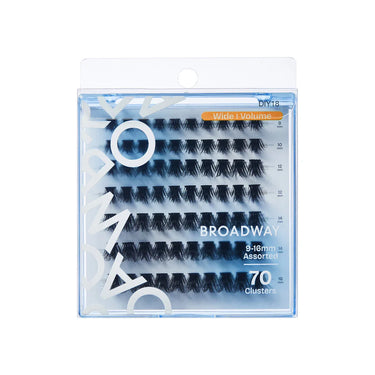 Broadway Wide Volume Lashes – DIY Customizable Extensions (70–140 pcs) – DIY18 - ANNS BEAUTY SUPPLY